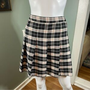 Repipi Armario Japanese Pleated Plaid Mini Skirt Skort Built in Shorts Small S
